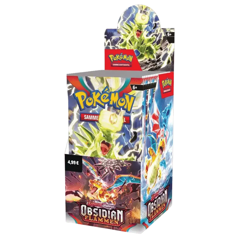Obsidianflammen – 18er Display