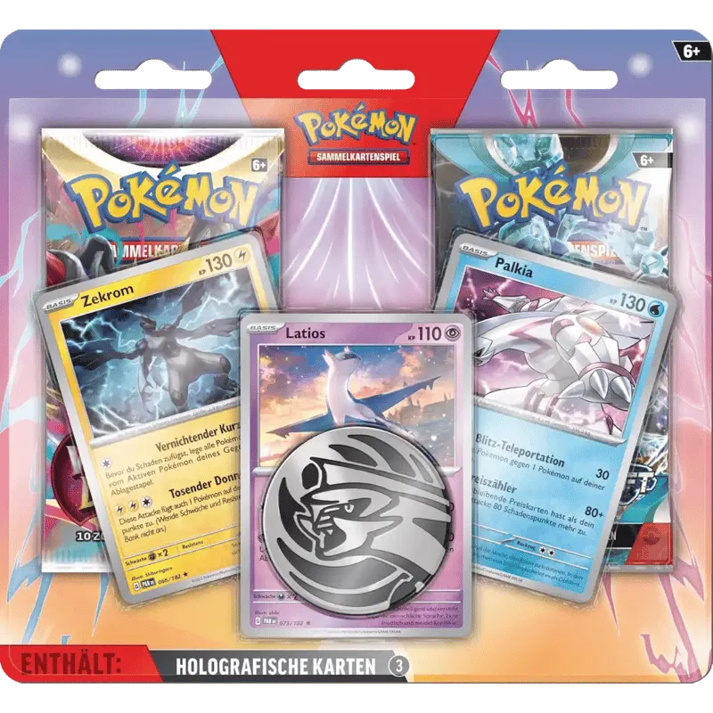 2er Blister Zekrom Latios Palkia