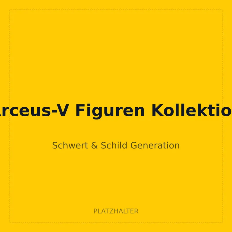 Arceus-V Figuren Kollektion