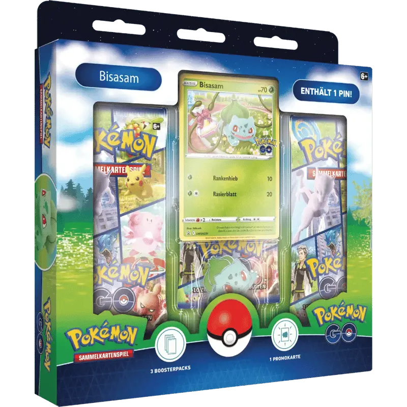 Pokemon GO – Bisasam Pin Kollektion