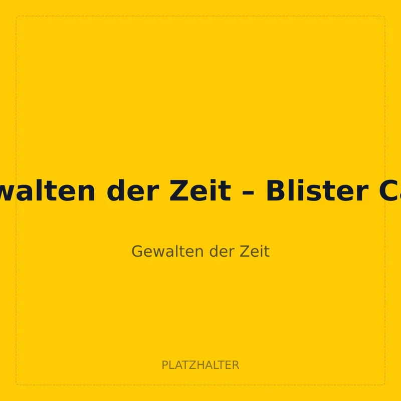Gewalten der Zeit – Blister Case