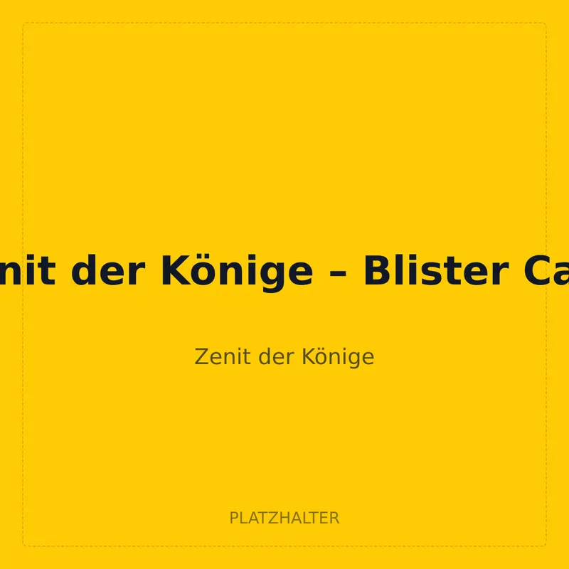 Zenit der Könige – Blister Case