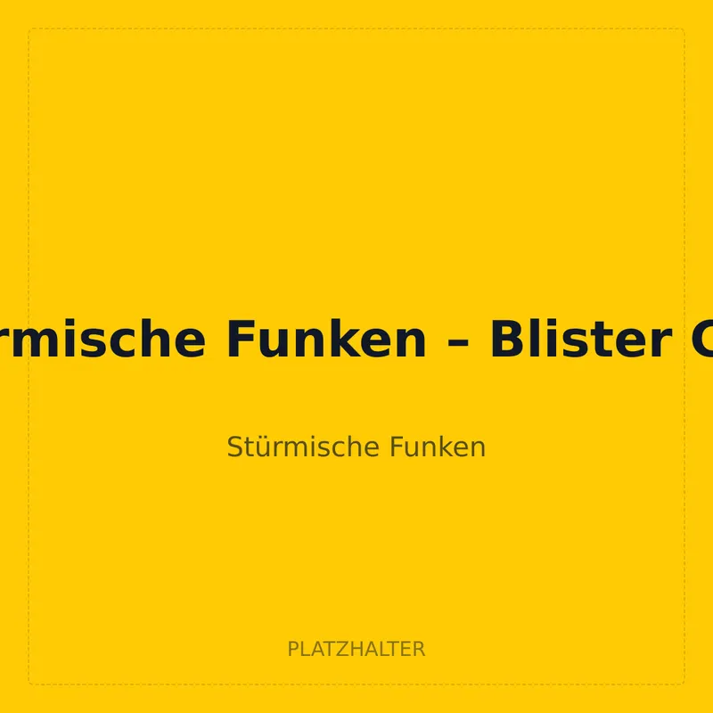 Stürmische Funken – Blister Case