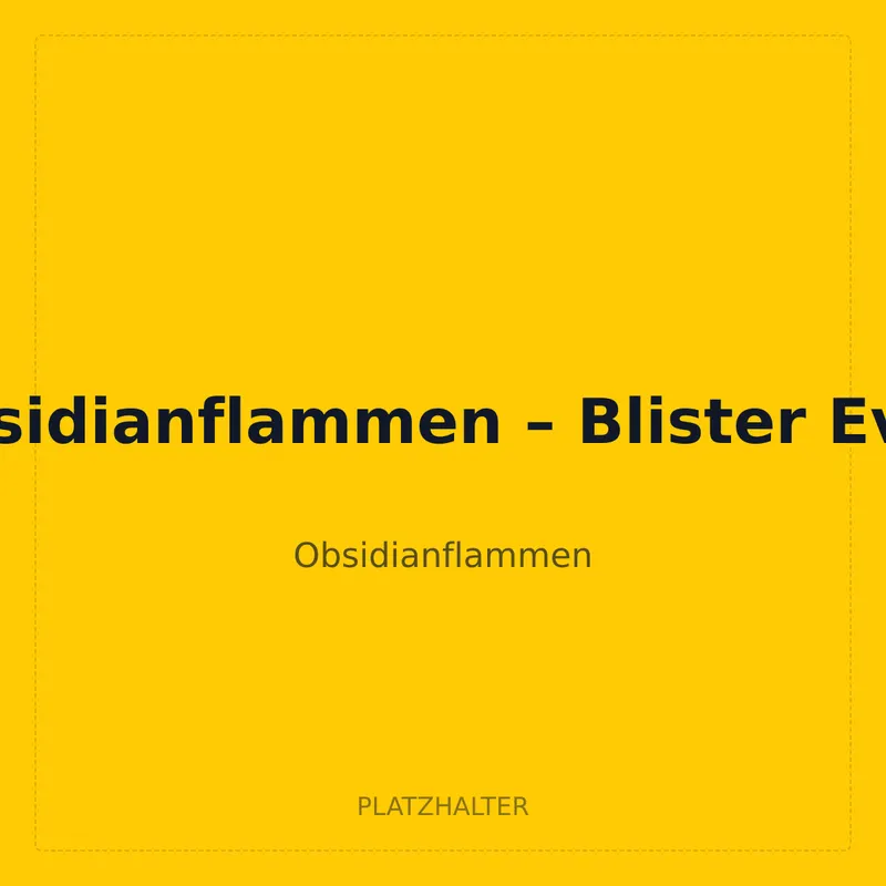 Obsidianflammen – Blister Evoli