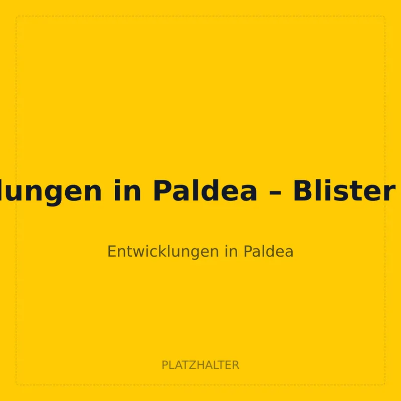 Entwicklungen in Paldea – Blister Knattox
