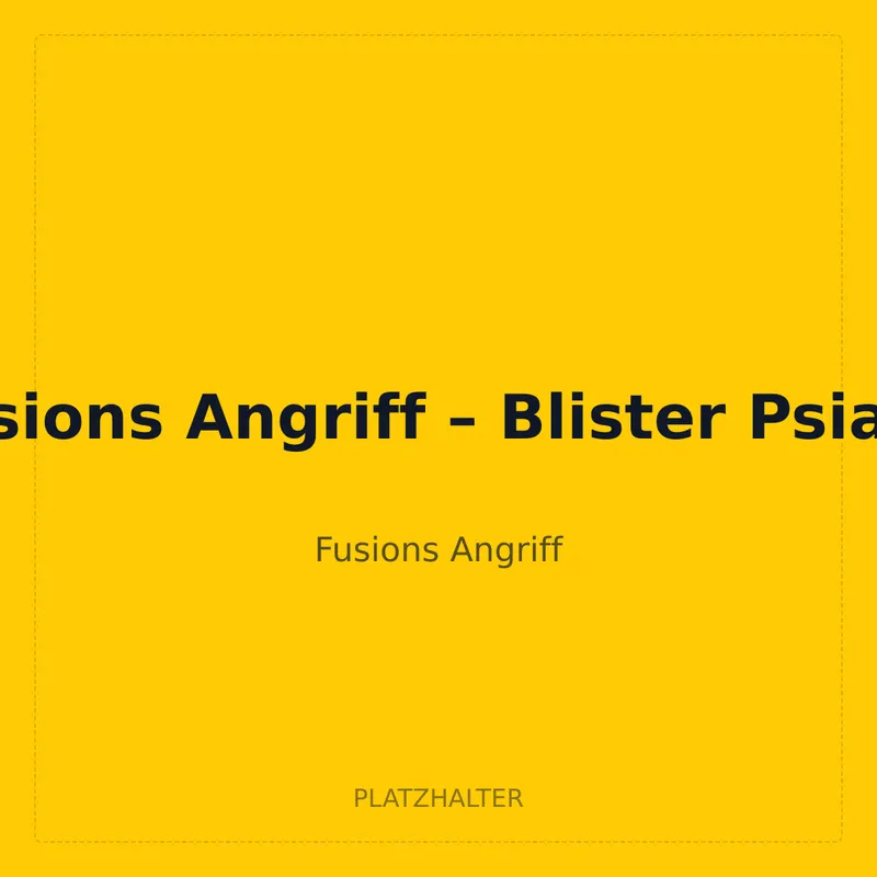 Fusions Angriff – Blister Psiana