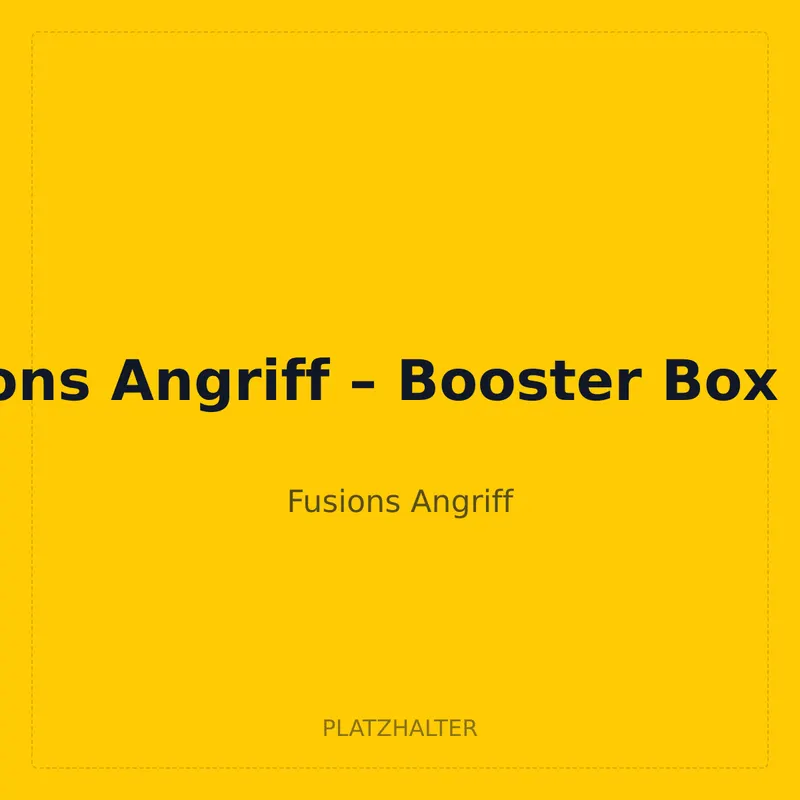 Fusions Angriff – Booster Box Case