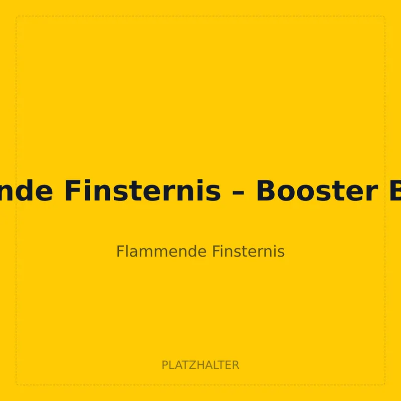 Flammende Finsternis – Booster Box Case