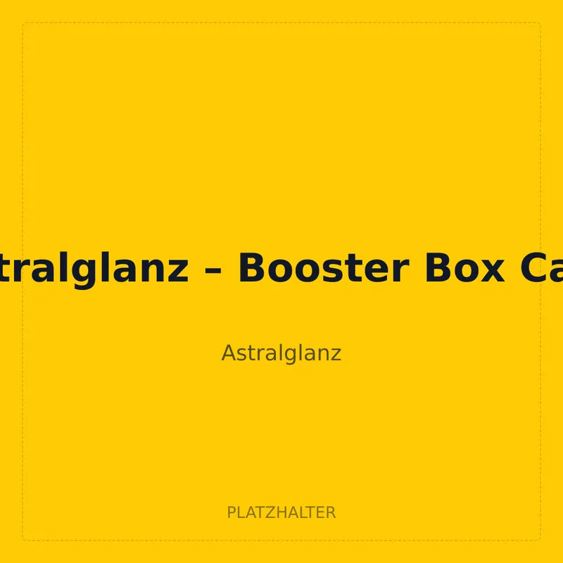 Astralglanz – Booster Box Case