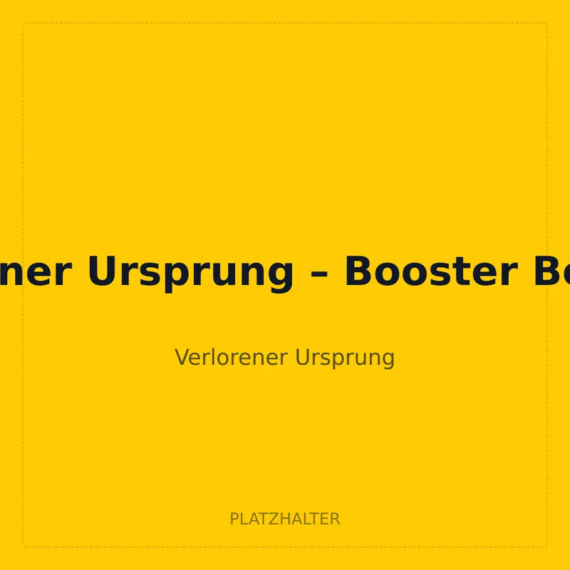Verlorener Ursprung – Booster Box Case