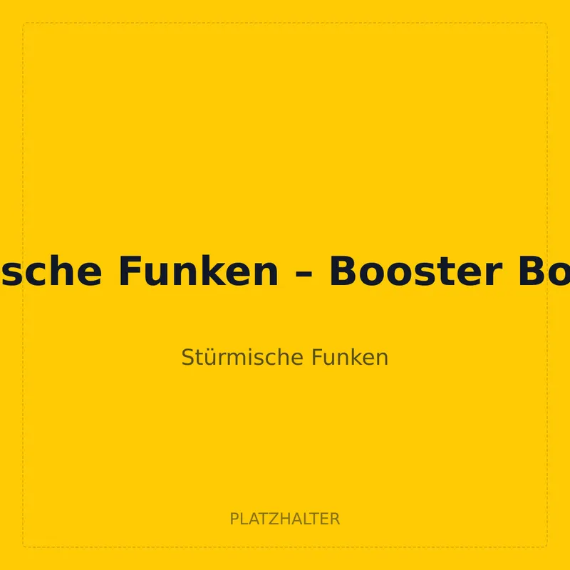 Stürmische Funken – Booster Box Case