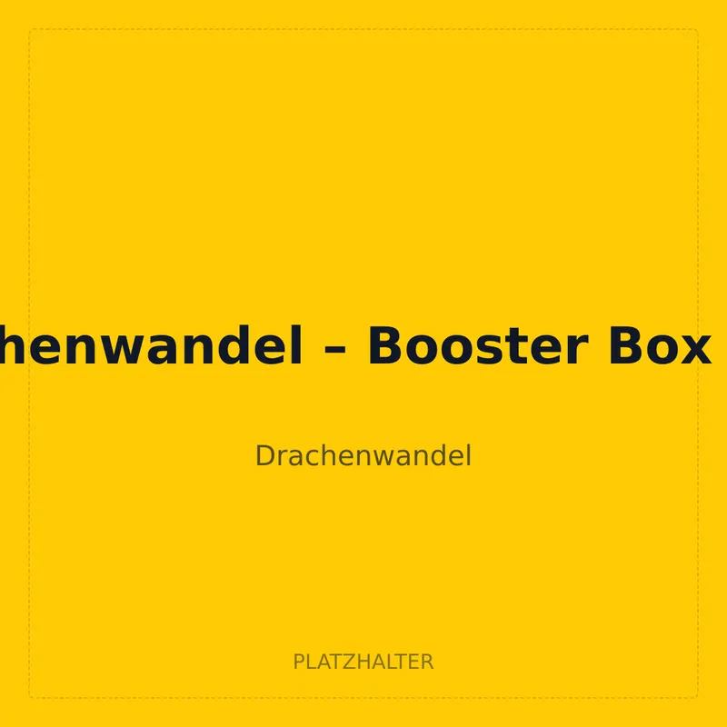 Drachenwandel – Booster Box Case
