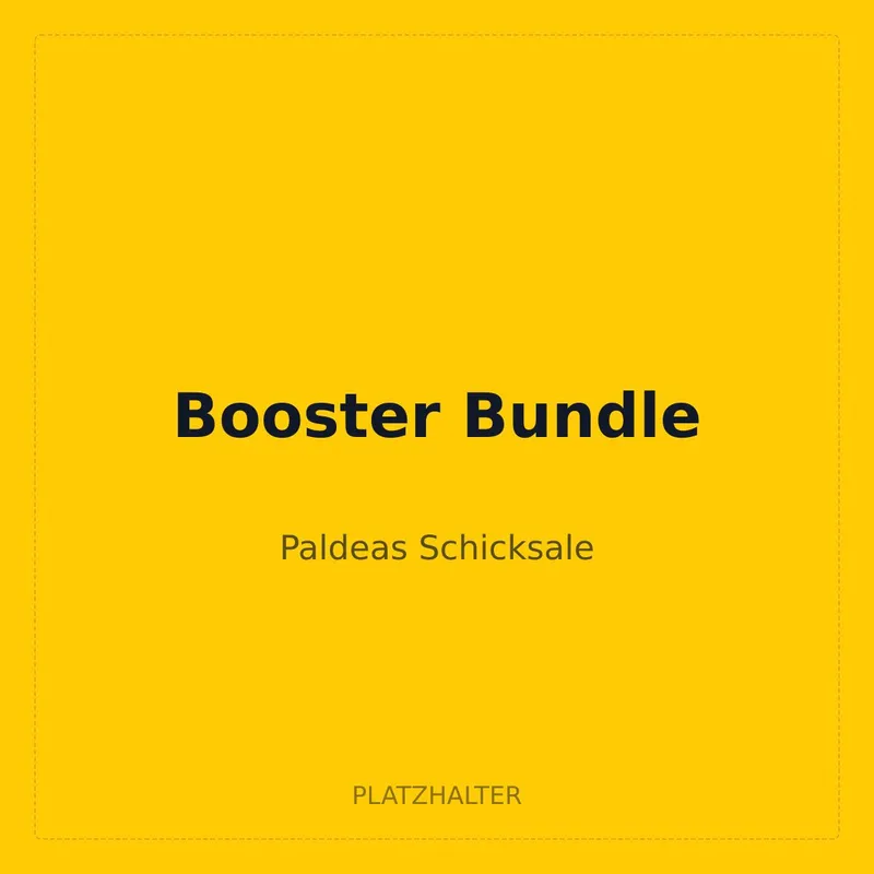 Paldeas Schicksale – Booster Bundle (6 Boosters)