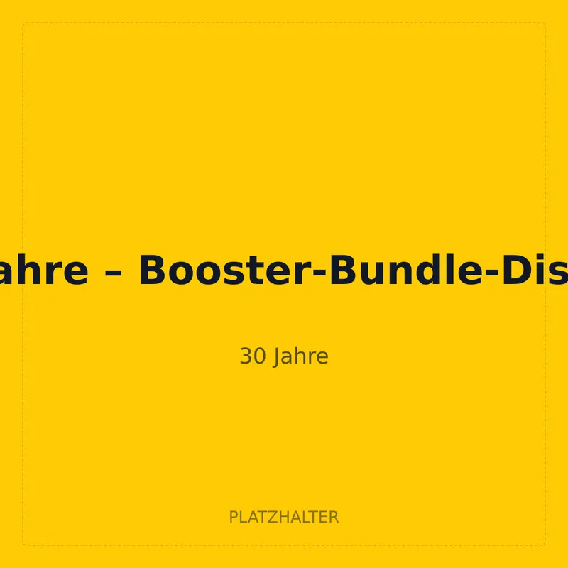30 Jahre – Booster-Bundle-Display