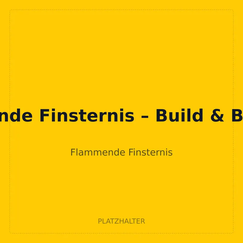 Flammende Finsternis – Build & Battle Kit