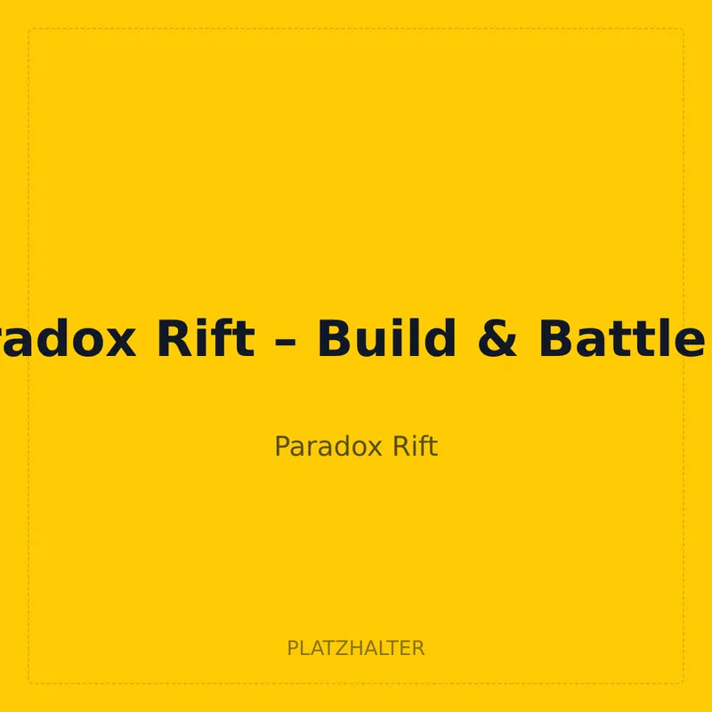 Paradox Rift – Build & Battle Kit