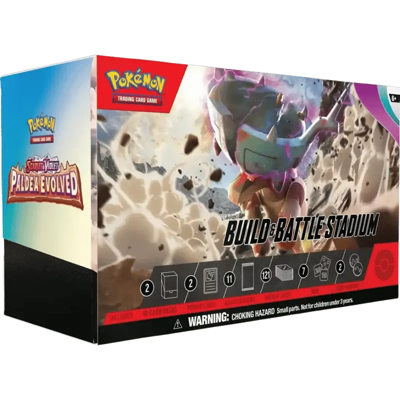 Entwicklungen in Paldea – Build & Battle Stadion Box