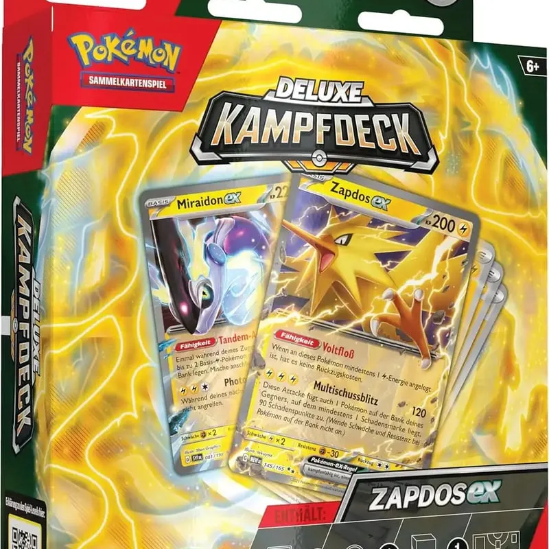 Deluxe Kampfdeck Zapdos ex