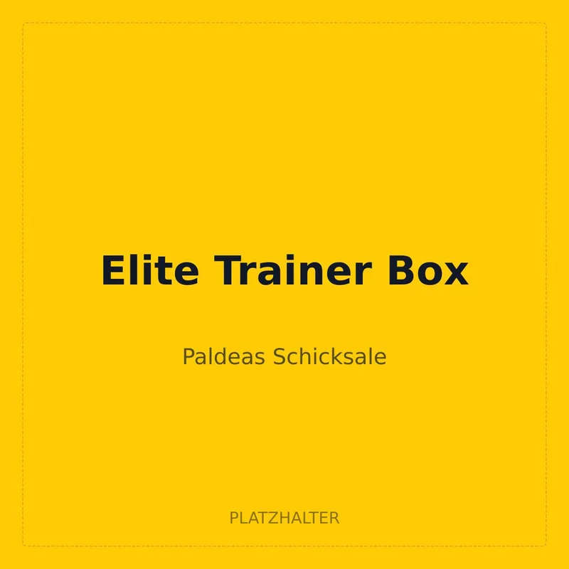Paldeas Schicksale – Elite-Trainer-Box