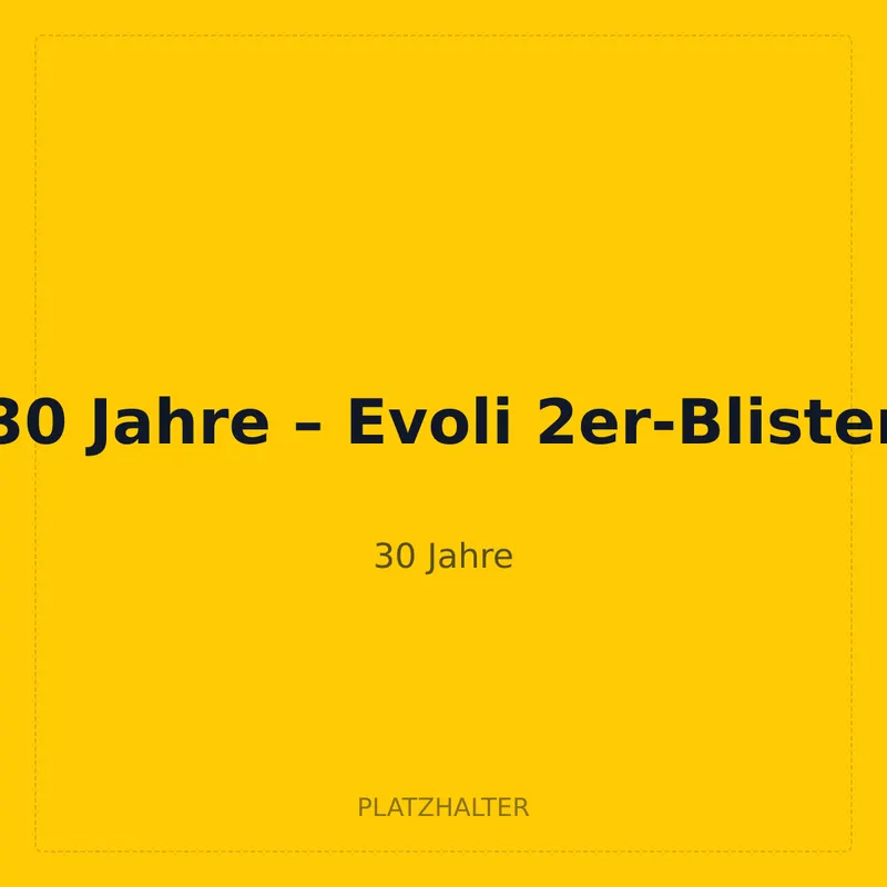 30 Jahre – Evoli 2er-Blister