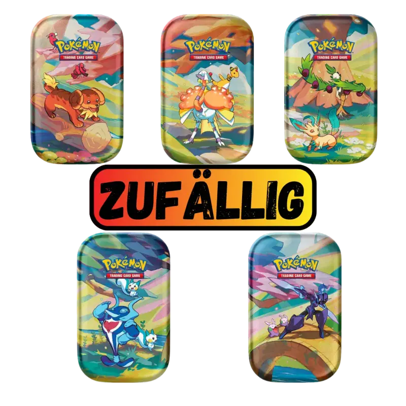 Farbenfrohes Paldea Mini Tin Zufall