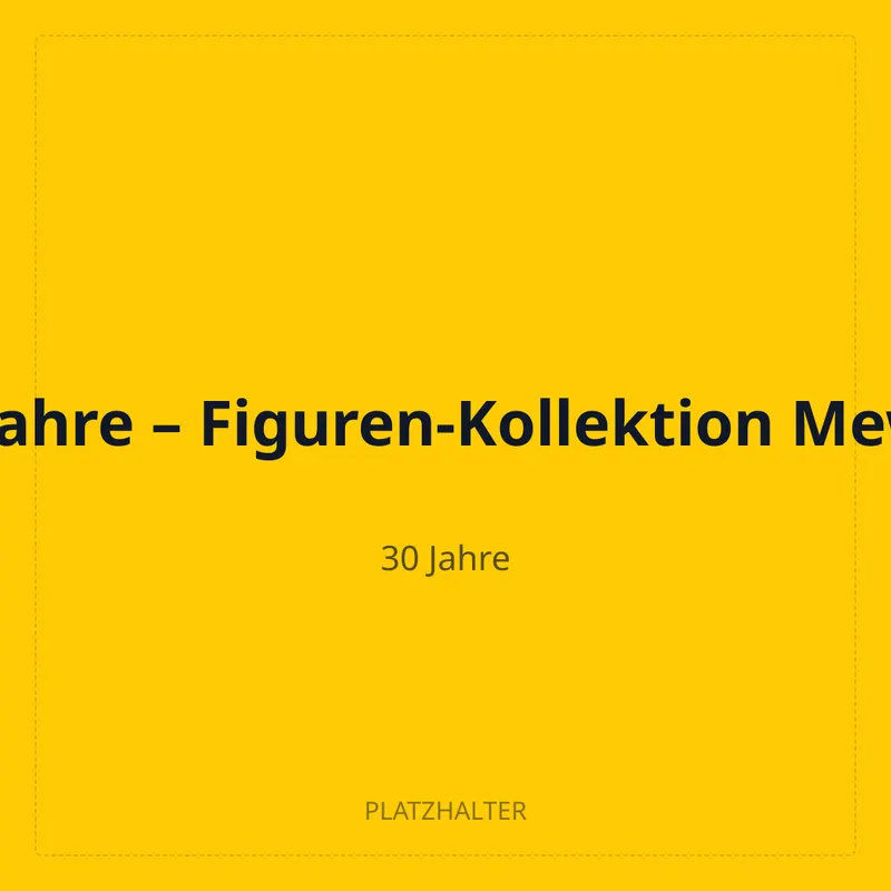 30 Jahre – Figuren-Kollektion Mewtu