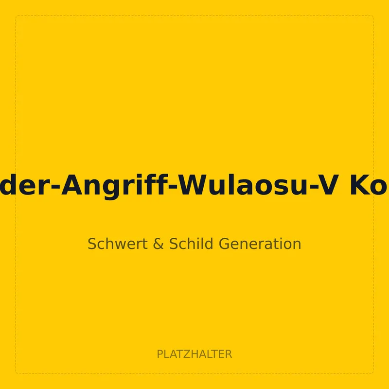 Fließender-Angriff-Wulaosu-V Kollektion