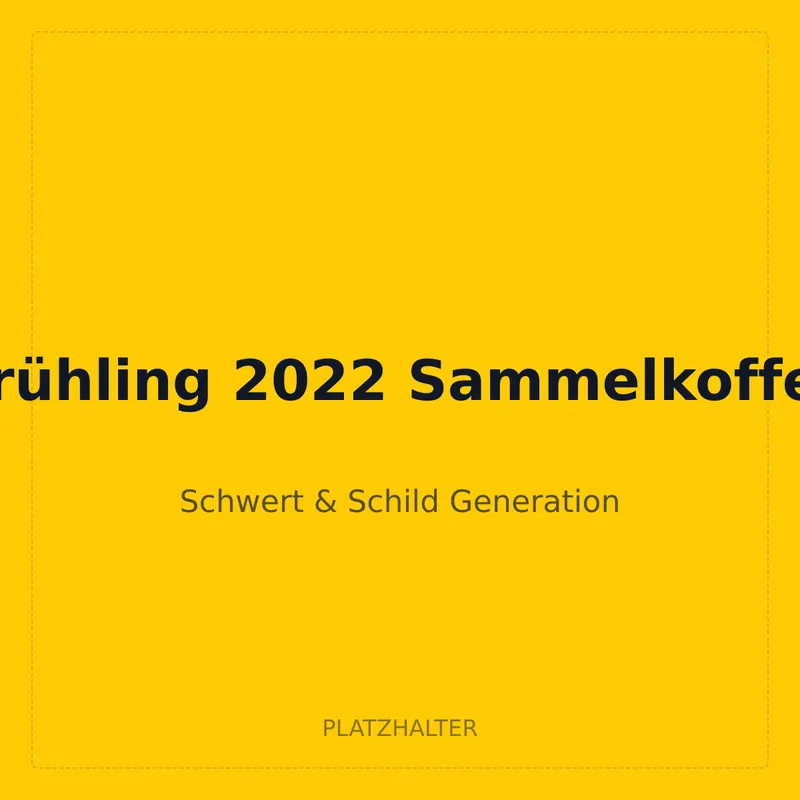 Frühling 2022 Sammelkoffer