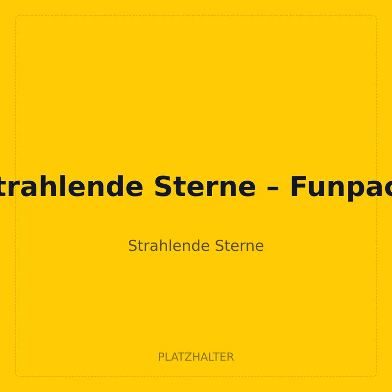Strahlende Sterne – Funpack
