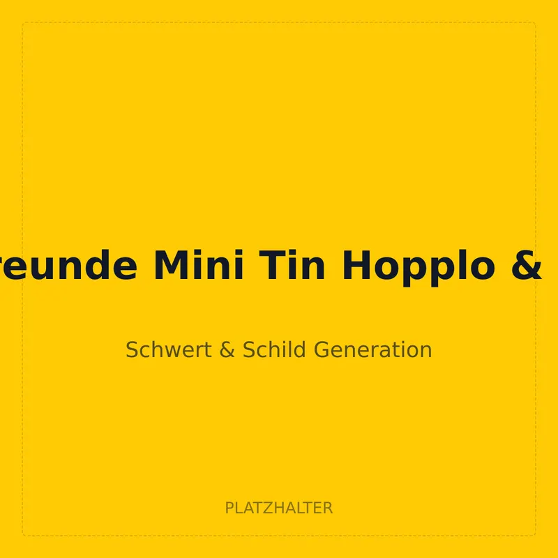 Galar Freunde Mini Tin Hopplo & Pikachu