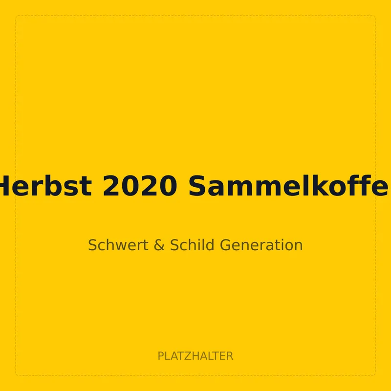 Herbst 2020 Sammelkoffer
