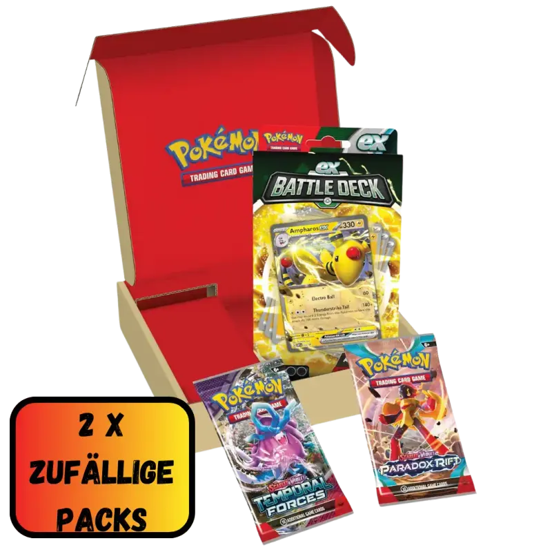 Kampfdeck Bundle Ampharos - Amazon exklusiv