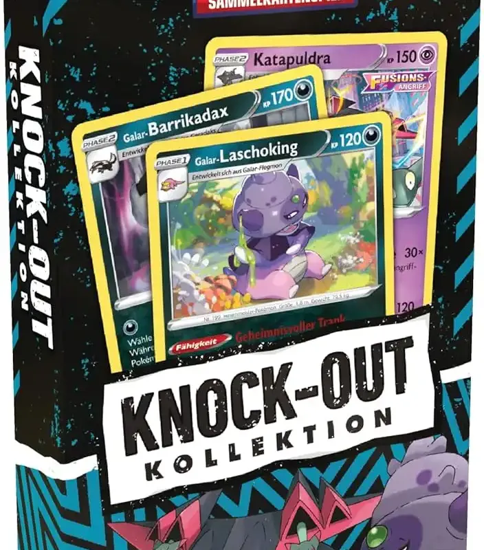 Knock-Out Kollektion Galar-Laschoking, Galar-Barrikadax & Katapuldra