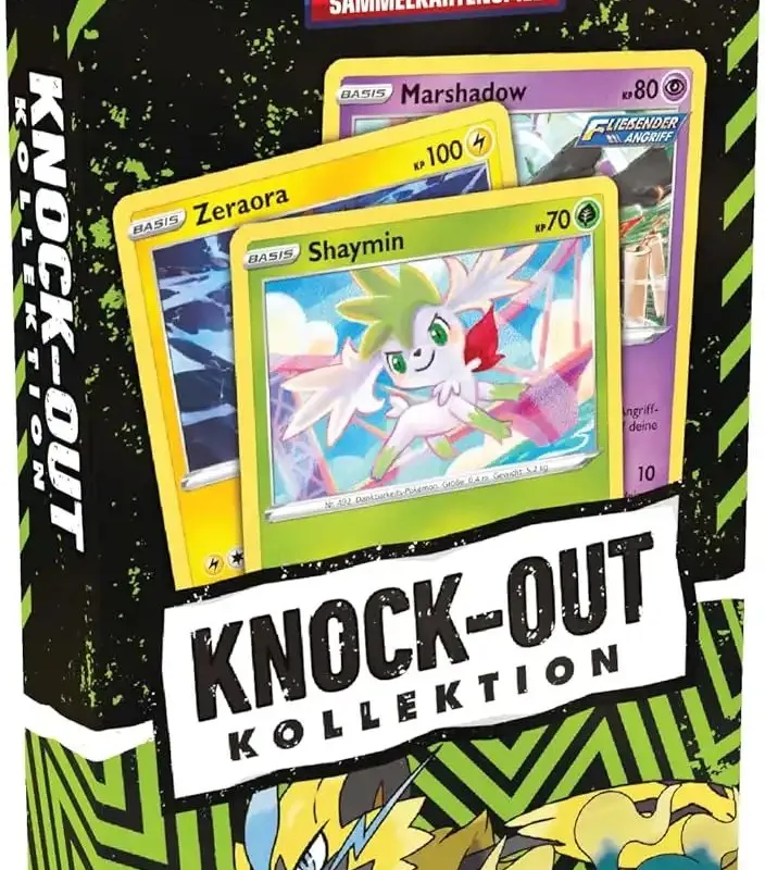 Knock-Out Kollektion Shaymin, Zeraora & Marshadow