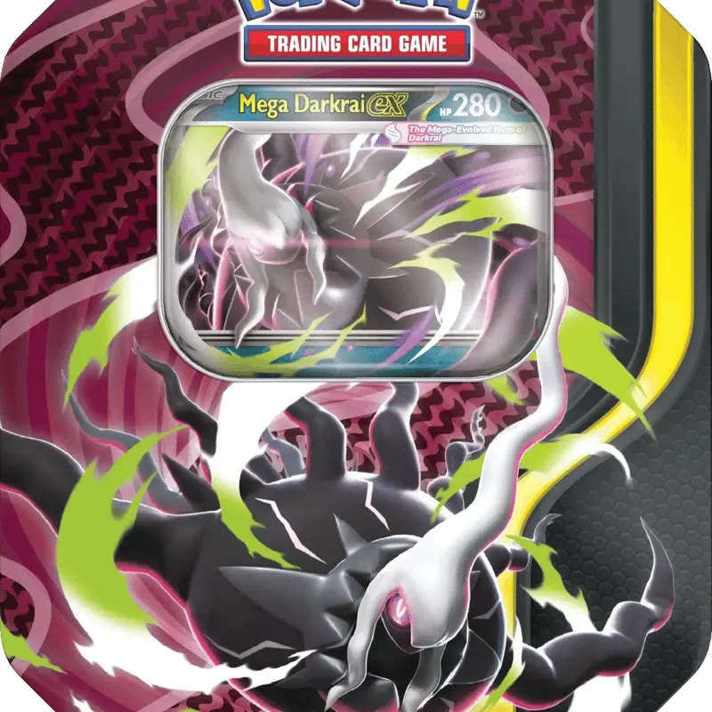 Mega Darkrai ex Tin