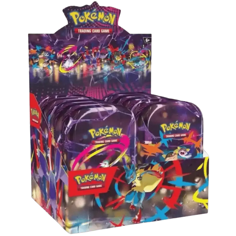 Mega Helden Mini Tin Display