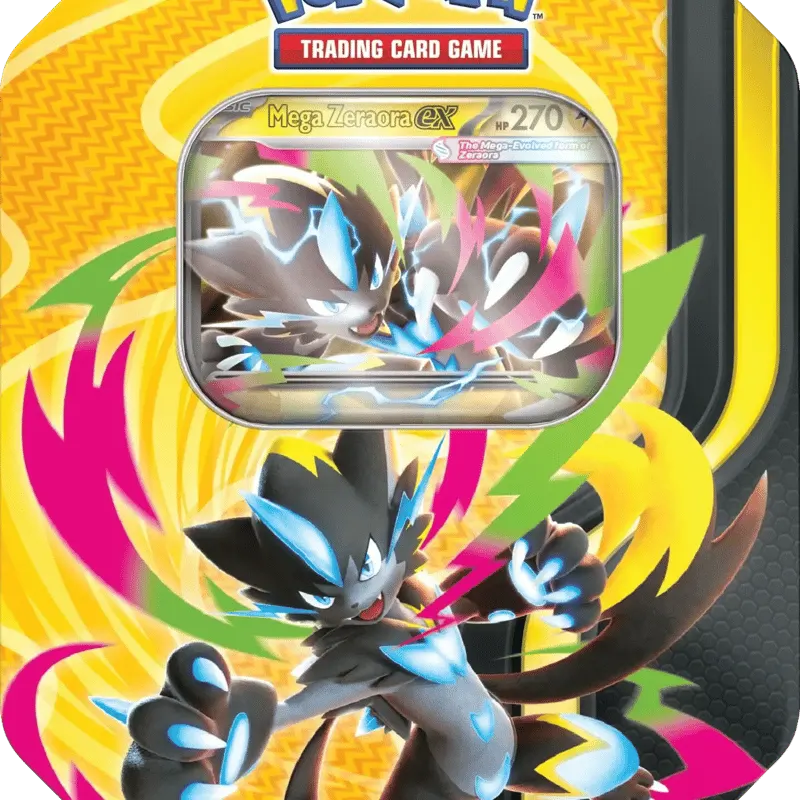 Mega Zeraora ex Tin