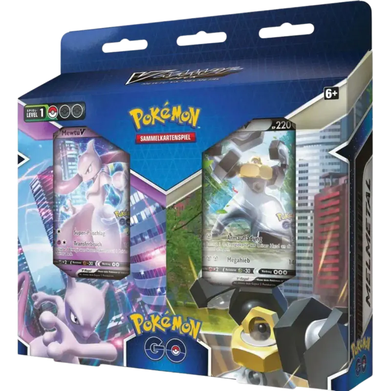 Pokemon GO – Mewtu vs. Melmetal V Kampfdeck