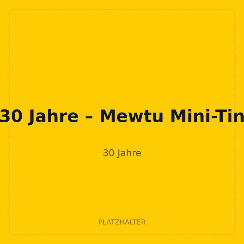 30 Jahre – Mewtu Mini-Tin