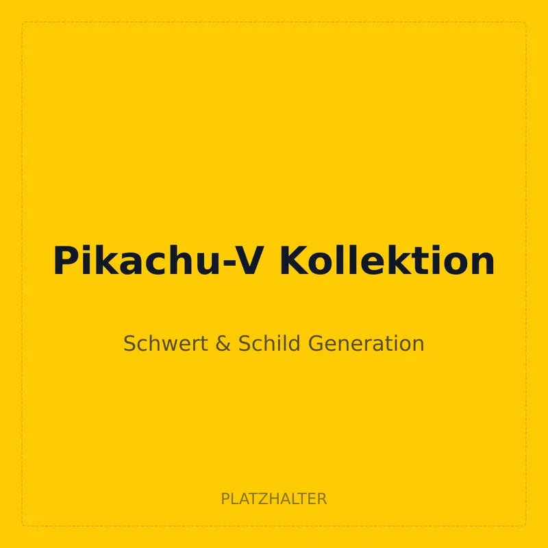 Pikachu-V Kollektion
