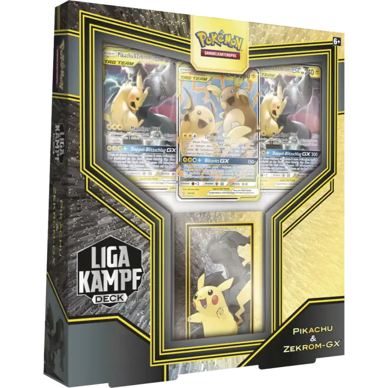 Pikachu & Zekrom-GX Liga Kampfdeck