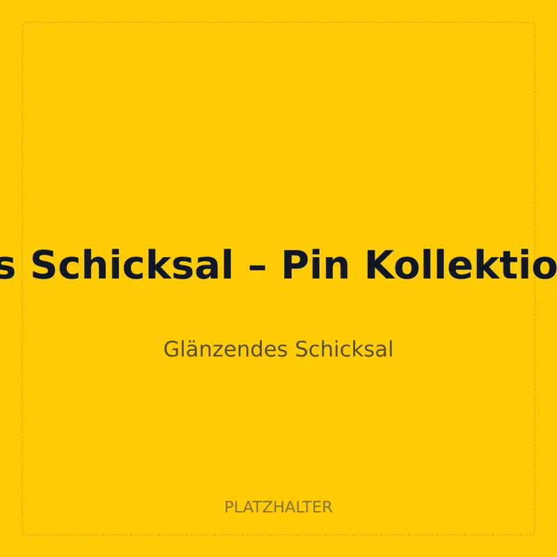 Glänzendes Schicksal – Pin Kollektion Dedenne