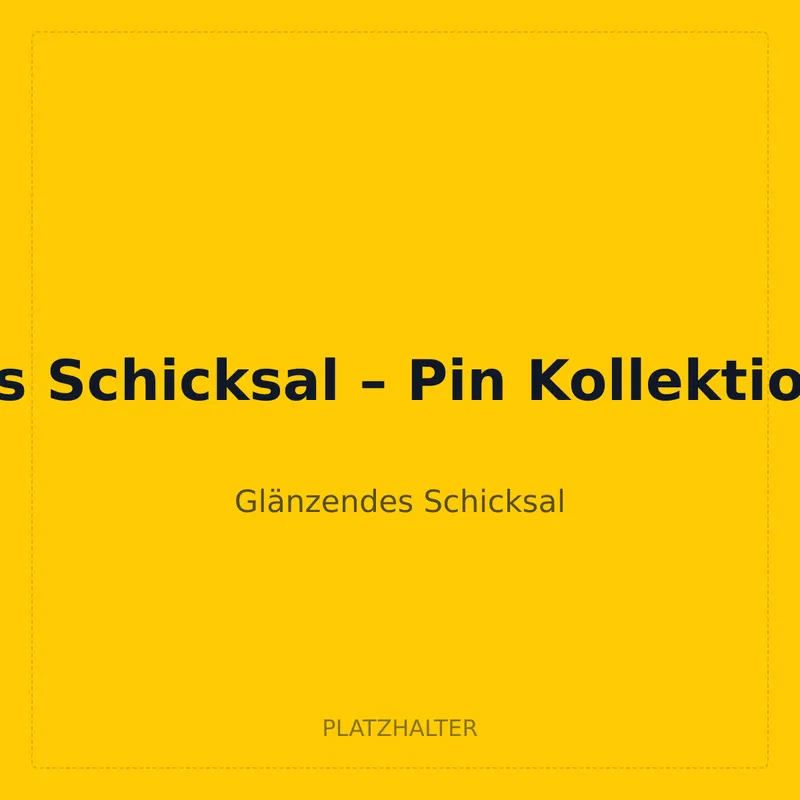 Glänzendes Schicksal – Pin Kollektion Mortipot