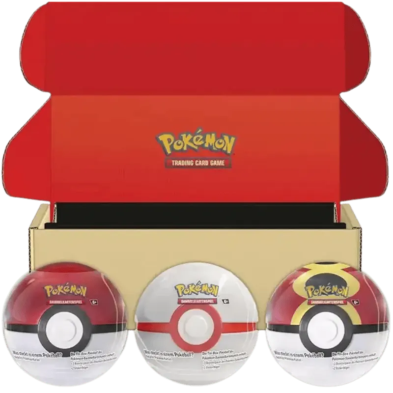 Pokeball Tin Bundle (Pokéball, Premierball & Wiederball)