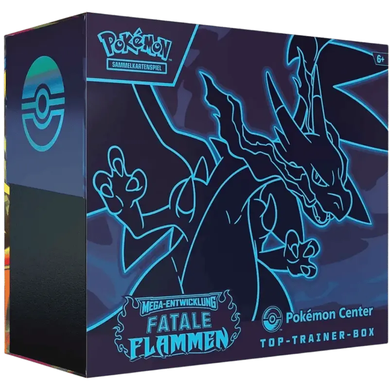 Fatale Flammen – Pokemon Center Top Trainer Box