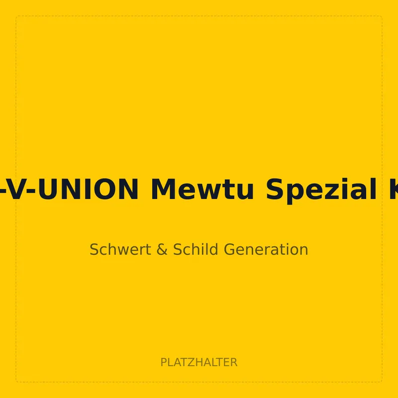 Pokemon-V-UNION Mewtu Spezial Kollektion