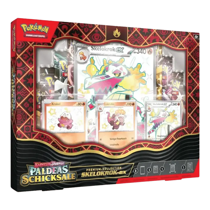 Paldeas Schicksale – Premium Kollektion Skelokrok ex