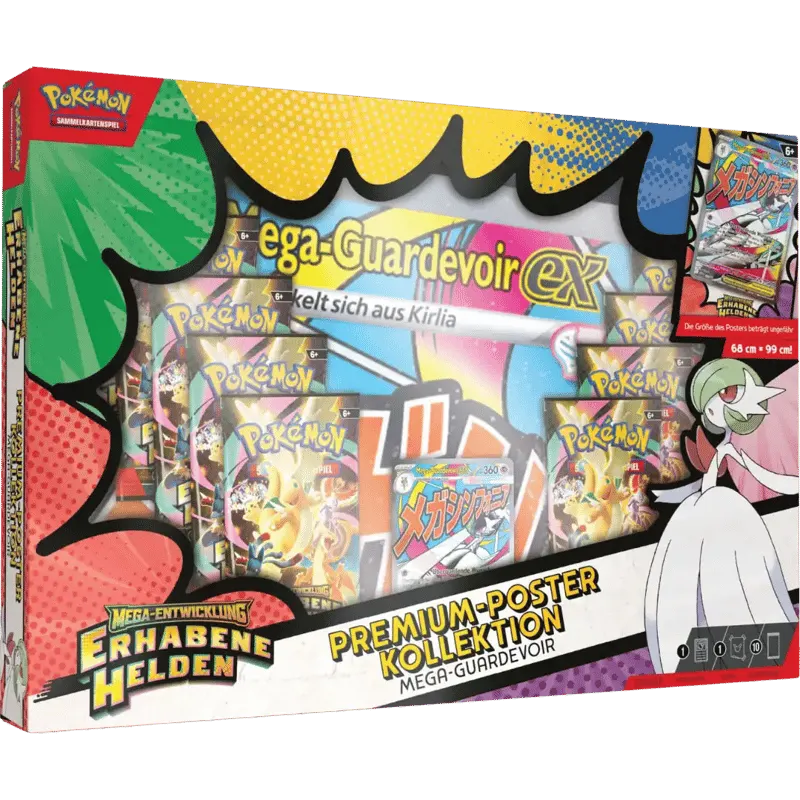 Erhabene Helden – Premium Poster Kollektion Mega Guardevoir