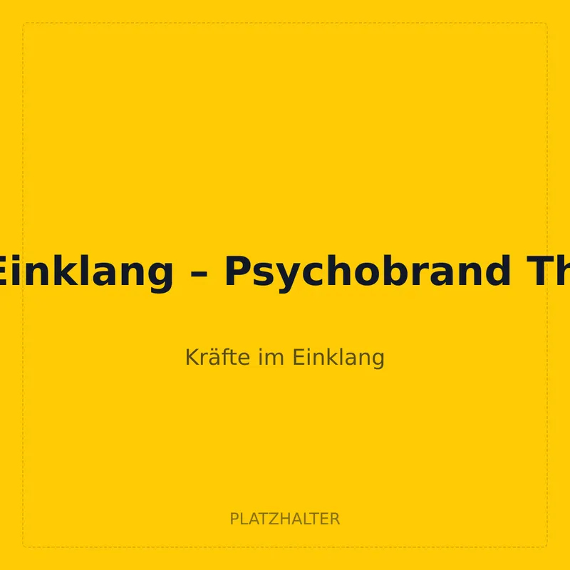Kräfte im Einklang – Psychobrand Themendeck