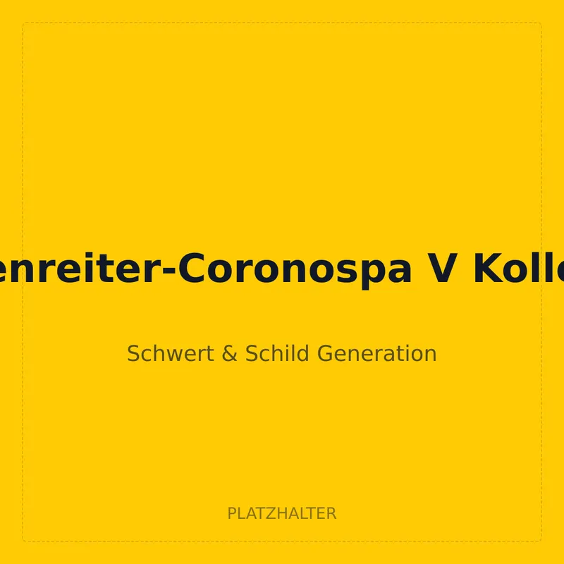 Rappenreiter-Coronospa V Kollektion